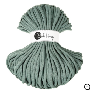 Bobbiny Flechtkordel JUMBO 9 mm - Laurel